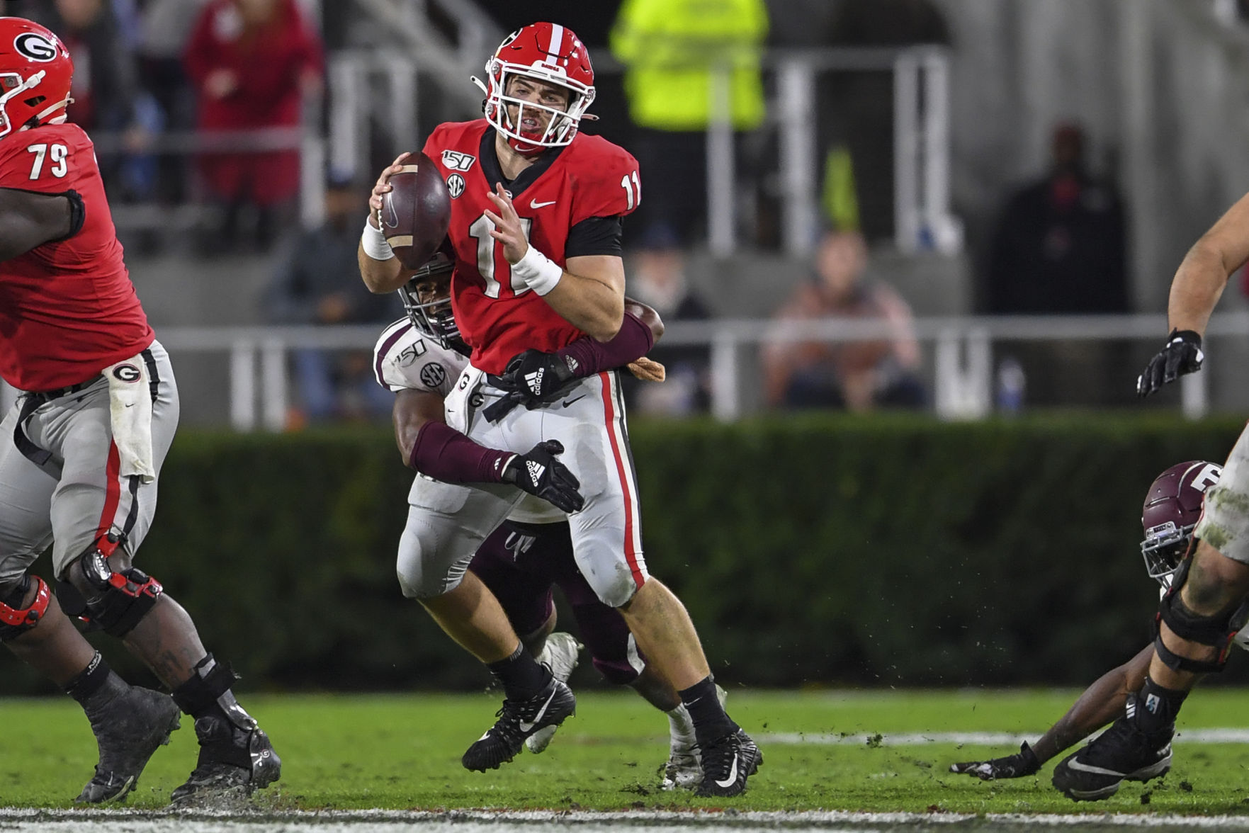NCAA Football: Texas A&M at Georgia